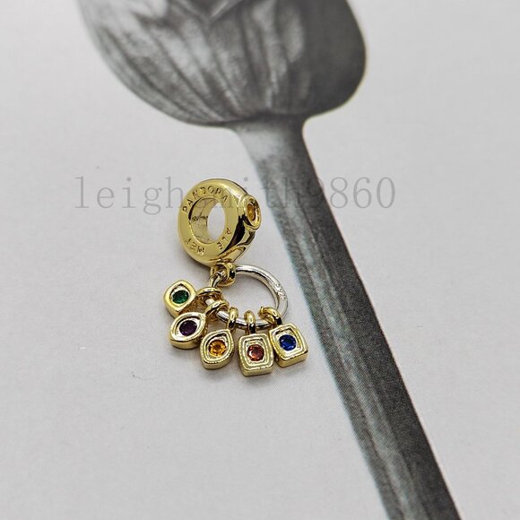 Pandora Marvel The Avengers Infinity Stones Dangle Charm - Picture 6 of 6